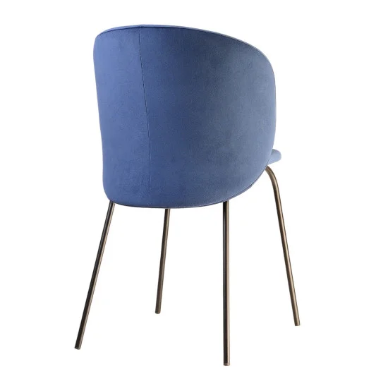 Стул Lilo синий вельвет 3