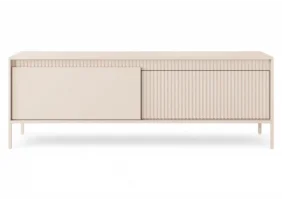Тумба под телевизор Сенсо/Senso 2-дверная 2D/153 Бежевый Ш153xВ53 см.