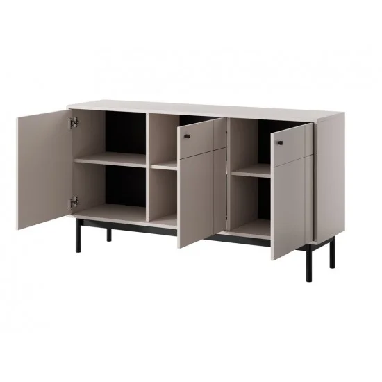 Комод Perfect Home Джапанді / Japandi K154 3-дверний Кашемір 2