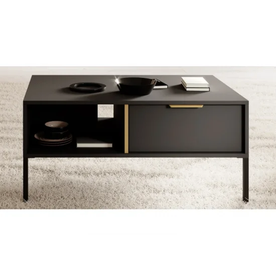 Стіл журнальний Ларс / Lars 97 Антрацит 97x60x45 см. 6