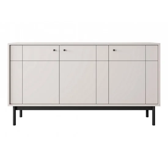 Комод Perfect Home Джапанді / Japandi K154 3-дверний Кашемір 4