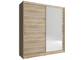 Шафа-купе Мая I / Maja I 180 2-дверна з дзеркалом Дуб сонома 180х62х200 см.