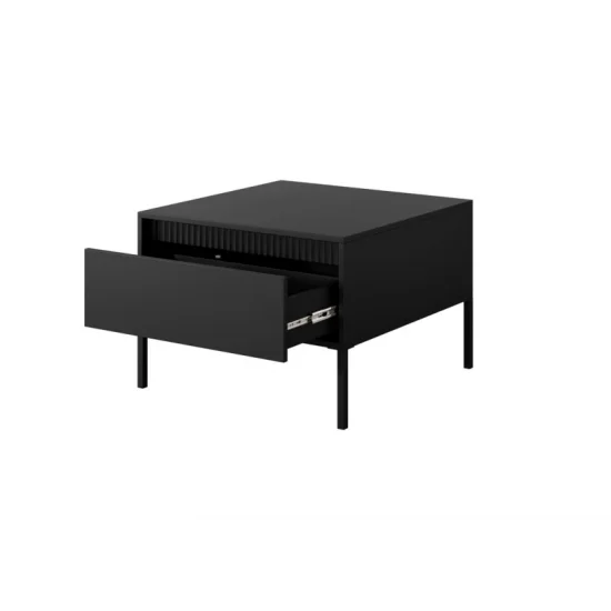 Стол журнальный Сенсо/Senso 68 Черный 68x68x48 см. 2