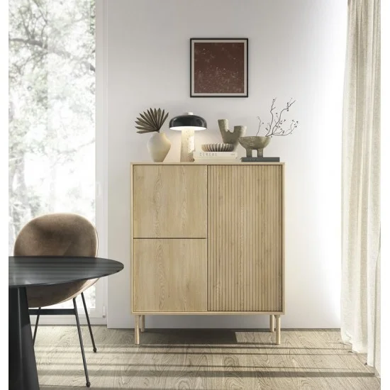 Комод високий Таво / Tavo 3D/103 3-дверний Дуб кремона 6