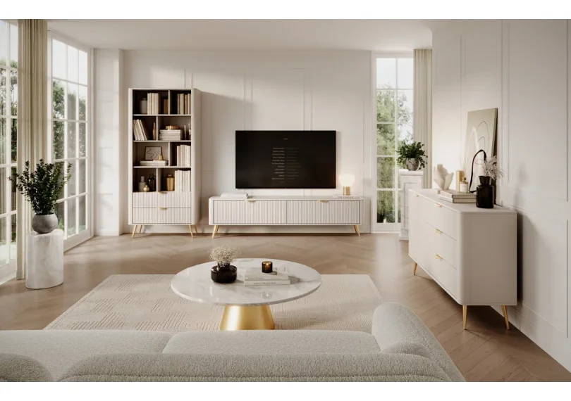 Комод Ланте / Lante з 6 шухлядами 6S/163 Беж Ш163xВ81 см. від