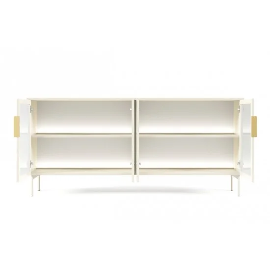 Комод с подсветкой Луми / Lumi 4D/181 4-дверный Кашемир 2