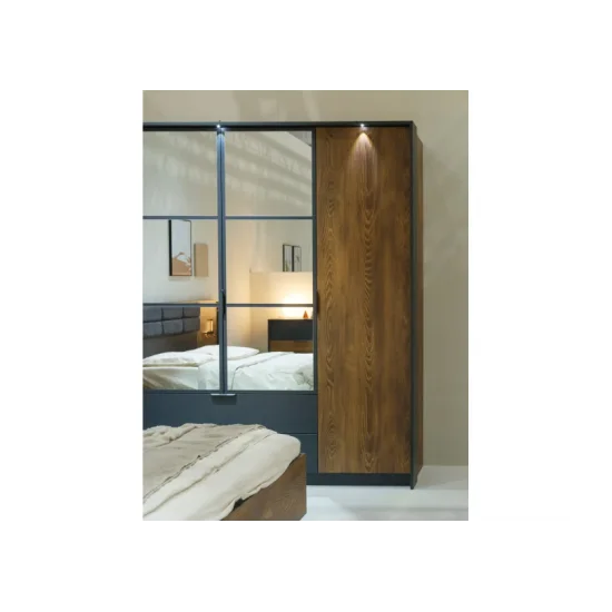 Спальня Милтон / Milton Каштан/антрацит 9