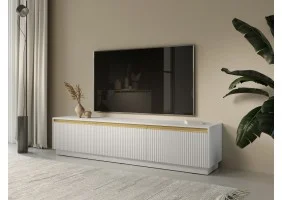 Тумба під ТВ Роял / Royal RTV180 3-дверна Білий Ш181хВ42хГ39 см.