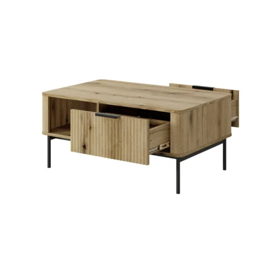 Стол журнальный Уилсон / Wilson 2S/97 Дуб эвок 96x60x42 см. 4