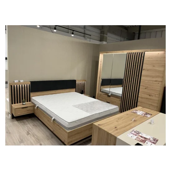 Спальня Талли / Tally A Дуб артизан/антрацит 6