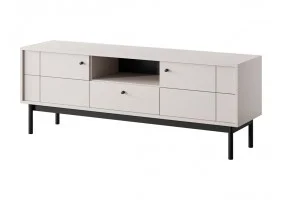 Тумба під ТВ Perfect Home Джапанді / Japandi RTV154 2-дверна з 1 шухядою Кашемір