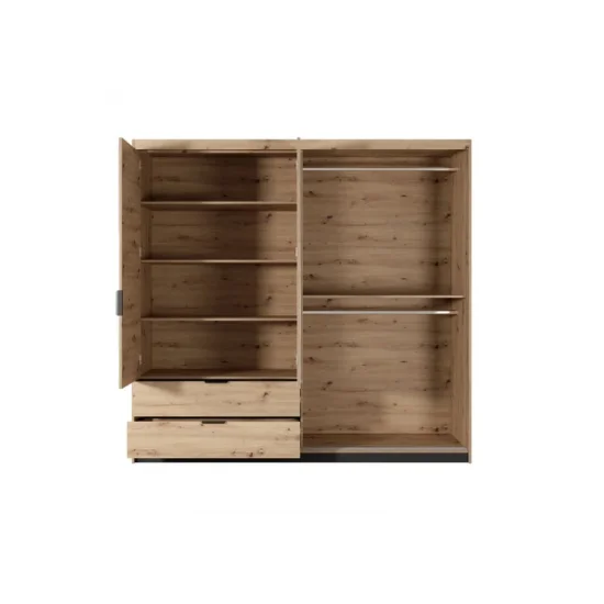 Спальня Талли / Tally A Дуб артизан/антрацит 4