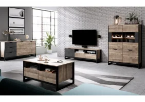 Стінка Арден / Arden B Дуб санд гранж/матера Ш270xВ150 см.