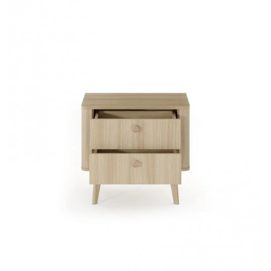 Тумба прикроватная Вики / Viki 2S с 2 ящиками Дуб бариста 5