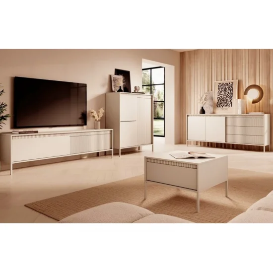 Стенка Сенсо/Senso C Бежевый Ш290xВ123 см. 1