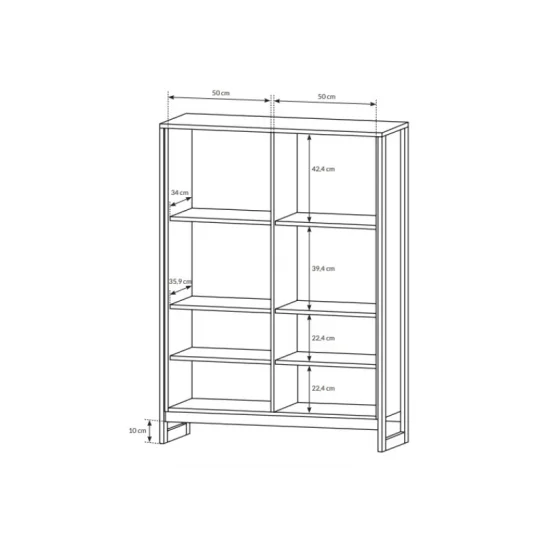 Стінка Арден / Arden B Дуб санд гранж/матера Ш270xВ150 см. 6
