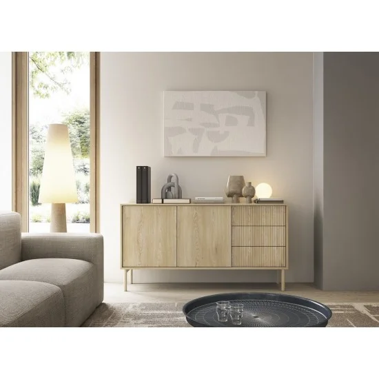 Комод Таво / Tavo 2D3S/153 2-дверный с 3 ящиками Дуб кремона 6