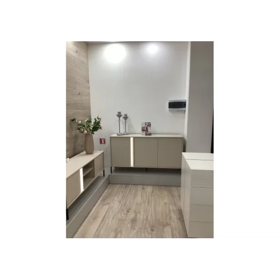 Комод Даст/Dast 3-дверный 3D/153 Бежевый Ш153xВ82 см. 11