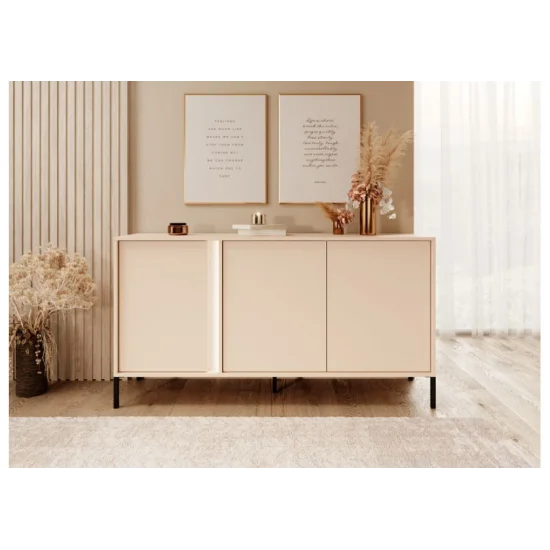 Комод Даст/Dast 3-дверный 3D/153 Бежевый Ш153xВ82 см. 13