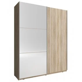 Шафа-купе Міка II / Mika II 150 2-дверна з дзеркалом Дуб сонома 150х63х214 см.
