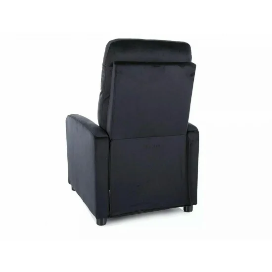 Крісло розкладне реклайнер OTUS VELVET Чорний BLUVEL 19 OTUSVC 5