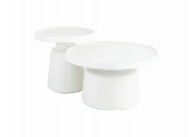 Журнальный столик RODOS Светлый Серый Диаметр 50, Диаметр 70 (Комплект) RODOSJSZ