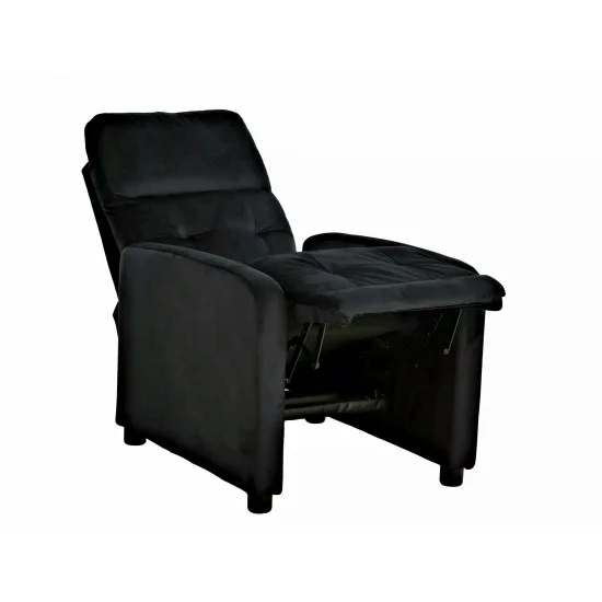 Крісло розкладне реклайнер OTUS VELVET Чорний BLUVEL 19 OTUSVC 4