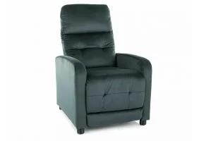 Кресло раскладное реклайнер OTUS VELVET Зеленый BLUVEL 78 OTUSVZ