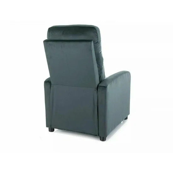 Кресло раскладное реклайнер OTUS VELVET Зеленый BLUVEL 78 OTUSVZ 4