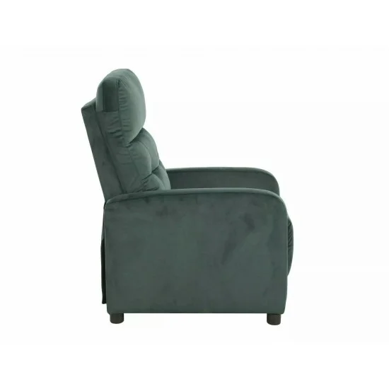 Кресло раскладное реклайнер OTUS VELVET Зеленый BLUVEL 78 OTUSVZ 5