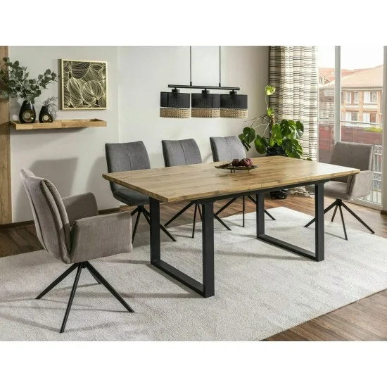 Стул COCO II VARDO Черный Стелаж / Бежевый 34 COCOIIVACBE 4