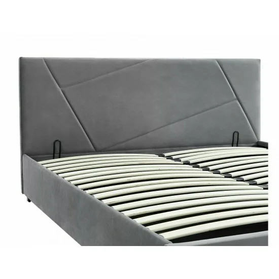 Кровать полуторная COLUMBIA VELVET 140X200 Серый TAP.192 COLUMBIAV140SZ 7