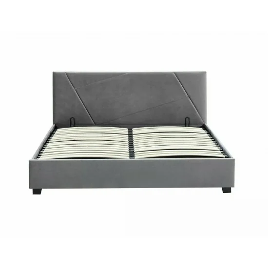 Кровать полуторная COLUMBIA VELVET 140X200 Серый TAP.192 COLUMBIAV140SZ 4