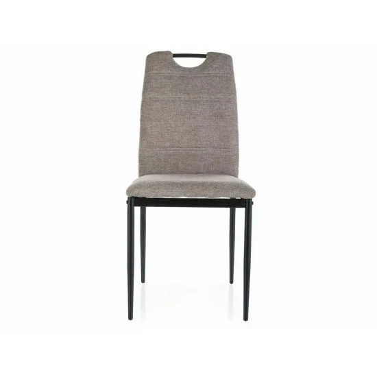 Стілець RIP BREGO Чорний Стелаж / Бежевий 34 RIPBRCBE 1