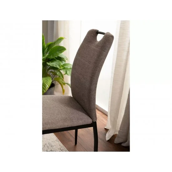 Стілець RIP BREGO Чорний Стелаж / Бежевий 34 RIPBRCBE 5