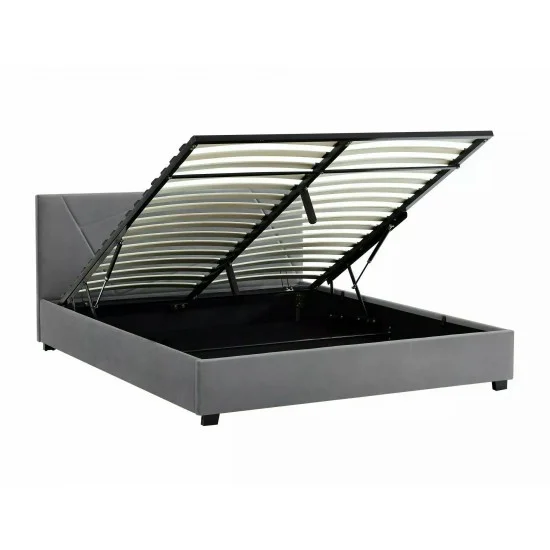 Кровать двуспальная COLUMBIA VELVET 160X200 Серый TAP.192 COLUMBIAV160SZ 2