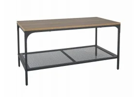 Журнальный столик LEX L Дуб / Черный LEXLDC