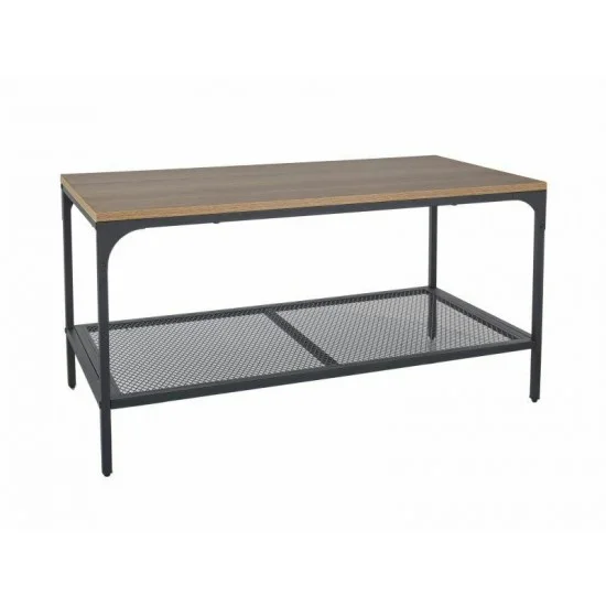 Журнальный столик LEX L Дуб / Черный LEXLDC 1