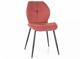 Стул FRANK NEA Черный Стелаж / Грейпфрут 56 FRANKNCG