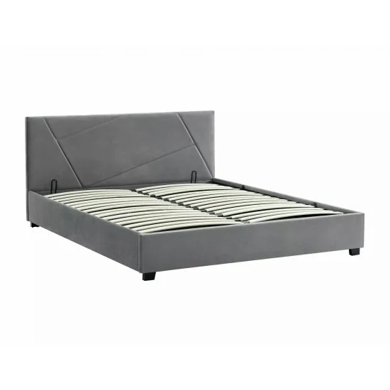 Кровать двуспальная COLUMBIA VELVET 160X200 Серый TAP.192 COLUMBIAV160SZ 3