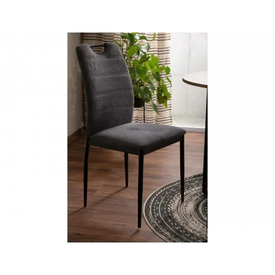 Стілець RIP BREGO Чорний Стелаж / Світло-сірий 18 RIPBRCCSZ 2