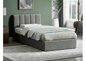 Кровать односпальная MONTREAL VELVET 90X200 Серый TAP. 192 MONTREALV90SZ
