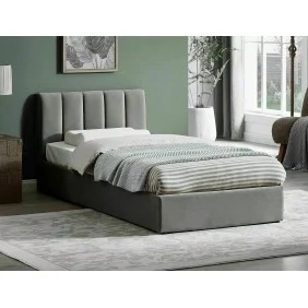 Кровать односпальная MONTREAL VELVET 90X200 Серый TAP. 192 MONTREALV90SZ