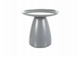 Журнальний столик MONA Сірий Діаметр 50 MONASZ