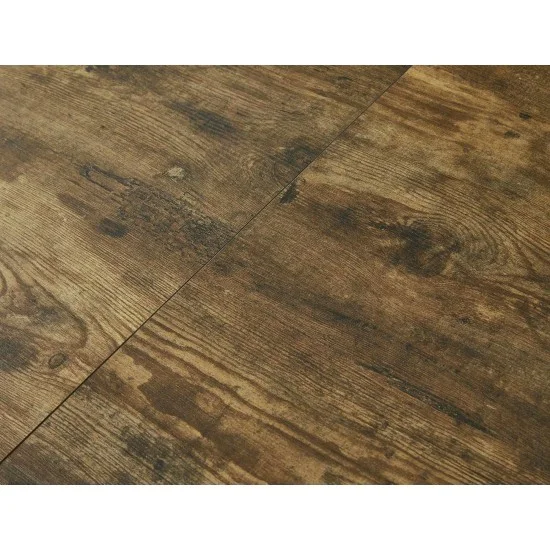 Стол обеденный раскладной GASTON Орех Винтаж / Черный мат Диаметр 100(135)X100 GASTONOVC100 4