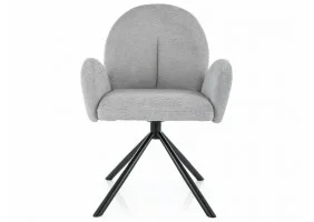 Стілець PLANET RAVEN Чорний Стелаж / Сірий 06 PLANETRCSZ