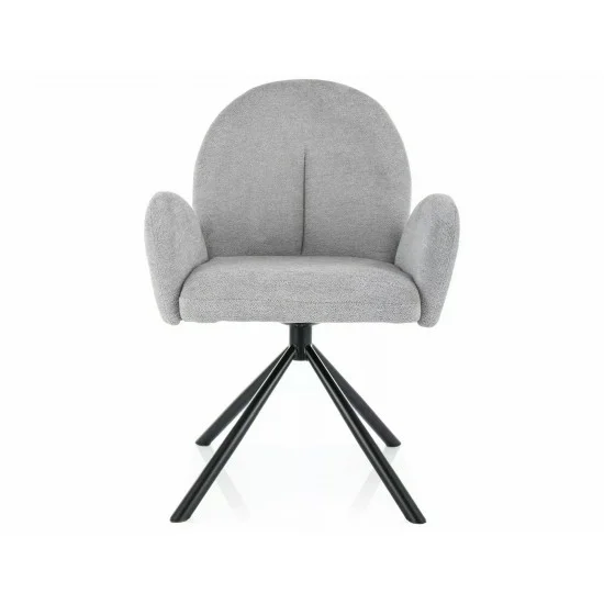 Стілець PLANET RAVEN Чорний Стелаж / Сірий 06 PLANETRCSZ 1