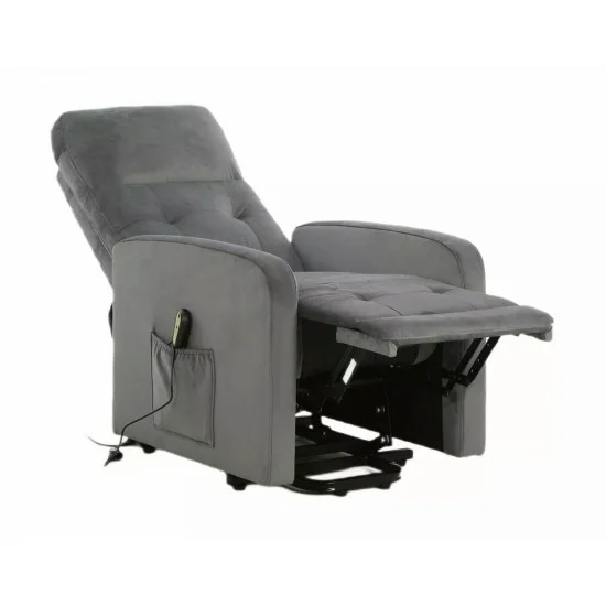 Кресло раскладное реклайнер OTUS II (Функция Пионизации) VELVET Серый BLUVEL 14 OTUSIIVSZ 6