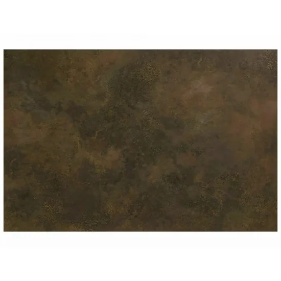 Стіл обідній розкладний LORETO CERAMIC Бронзовий Ossido Bruno / Дуб Діаметр 180(230)X90 LORETOBROD180 2