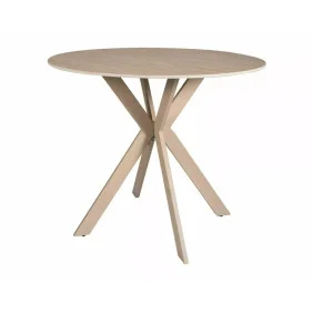 Стол обеденный кухонный Talia ø90 см Керамика Беж/Кашемир каркас